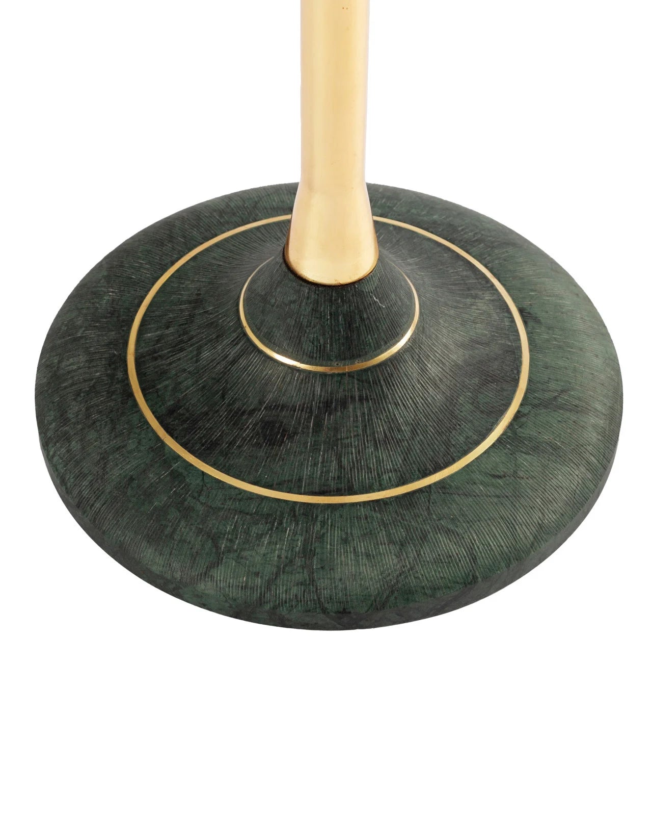 Roselle Stone Inlay Accent Table