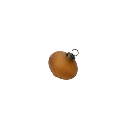 Round Finial Ornament, Amber
