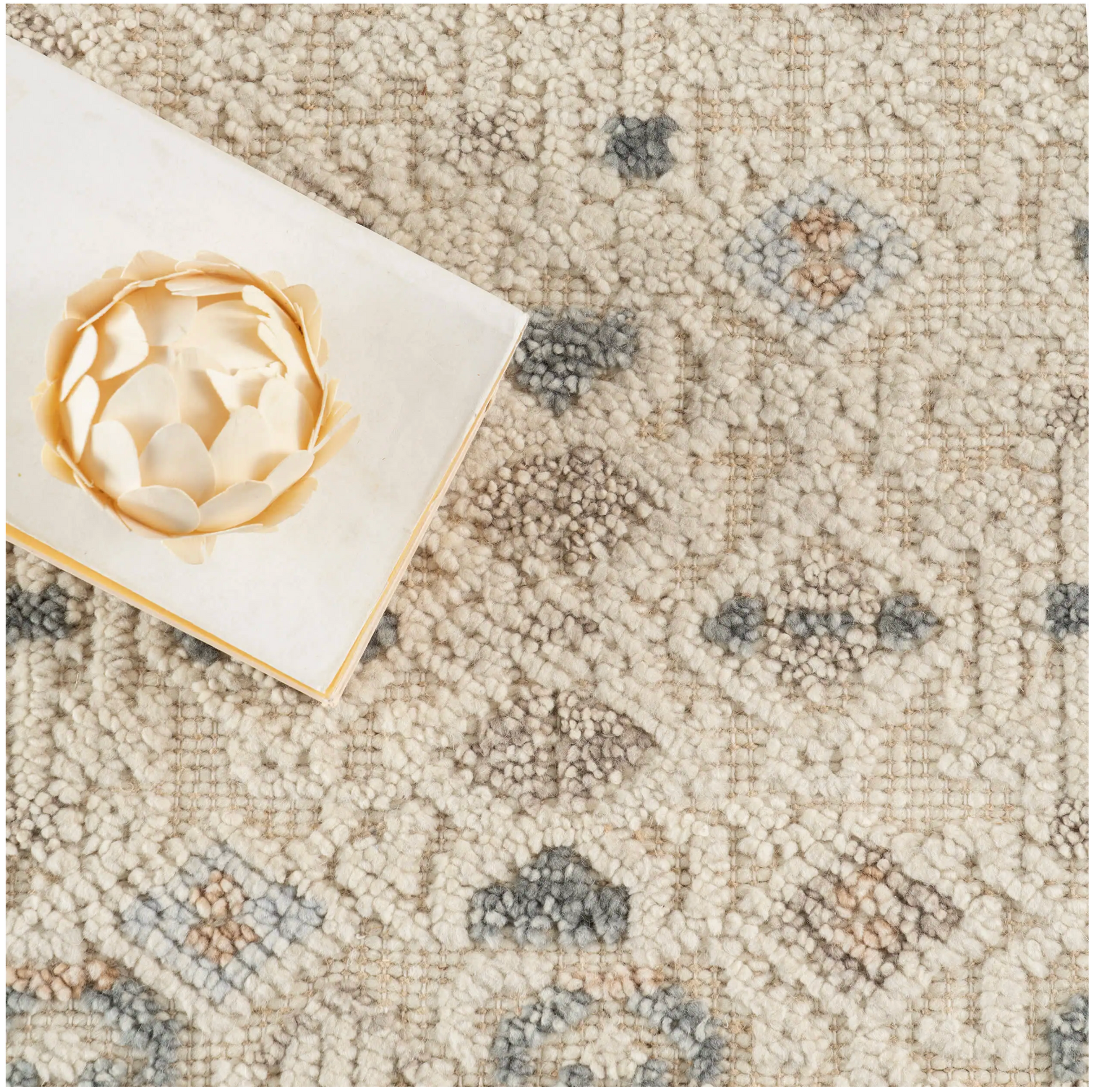 Emory Ivory Hand-Knotted Wool Rug by Annie Selke