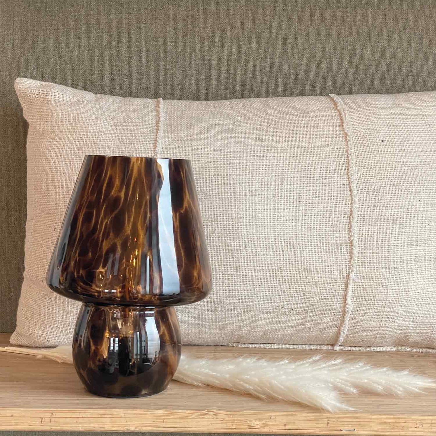 Willa Cordless Lamp, Tortoise Shell