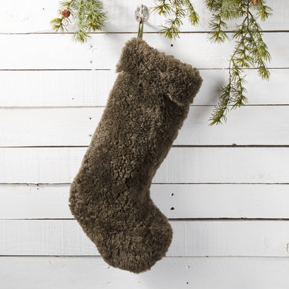 Cozy Delight Lamb Fur Stocking
