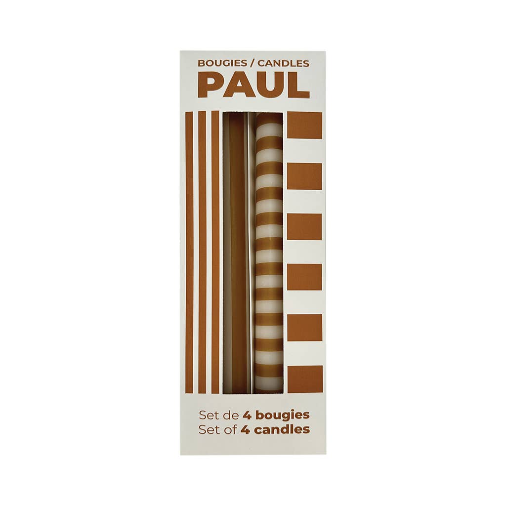 Striped Tapers, Ochre