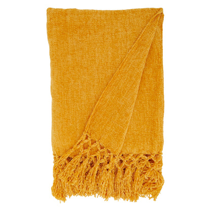 Knotted Chenille Throw