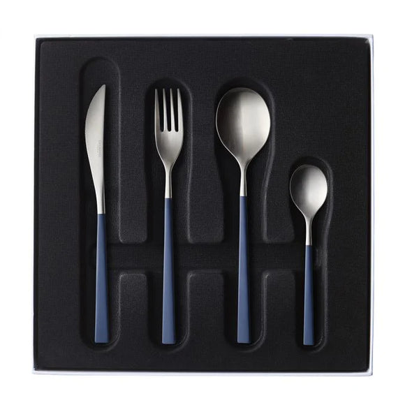 Fuse Color Blue Flatware Set