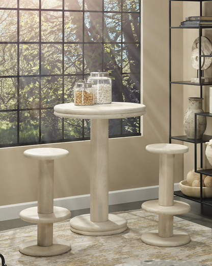 Rye Bar Stool Bleached