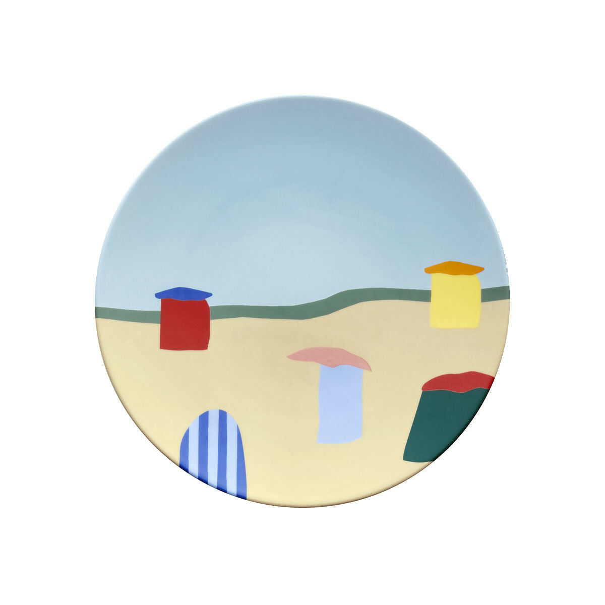 DESTINATION MER Round Plate Set