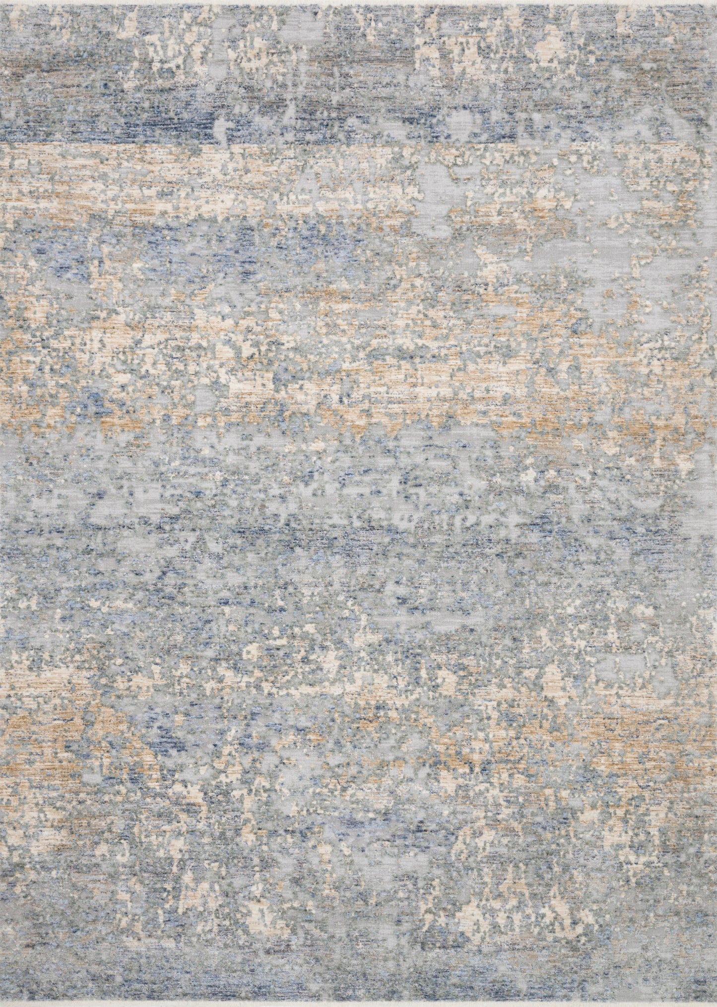 Pandora Blue Gold power-loomed rug by Loloi
