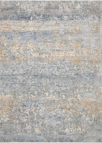 Pandora Blue Gold power-loomed rug by Loloi