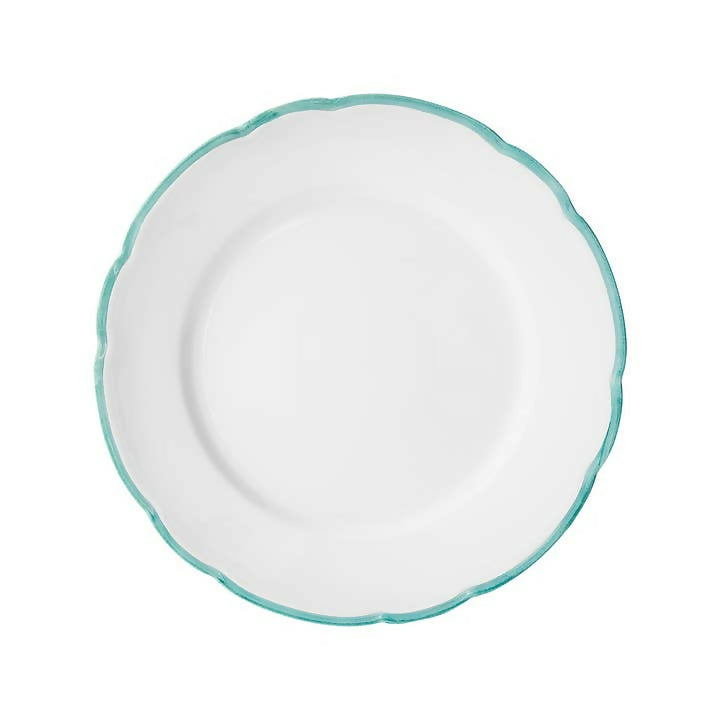 Reminiscence Green Galon Dinner Plates