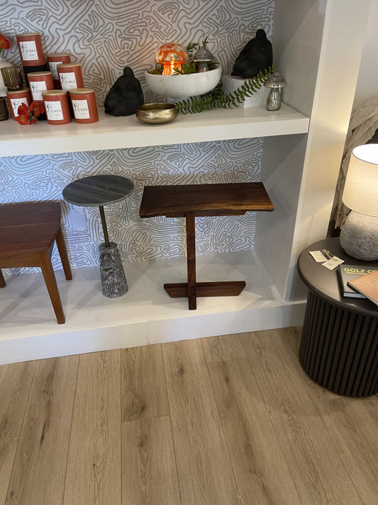 Walnut C Table