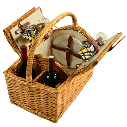 Vineyard Picnic Basket for 2