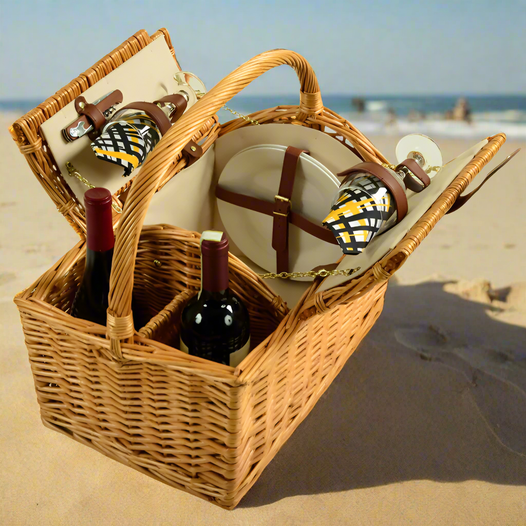Vineyard Picnic Basket for 2