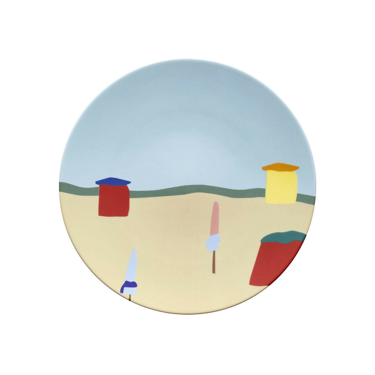 DESTINATION MER Round Plate Set