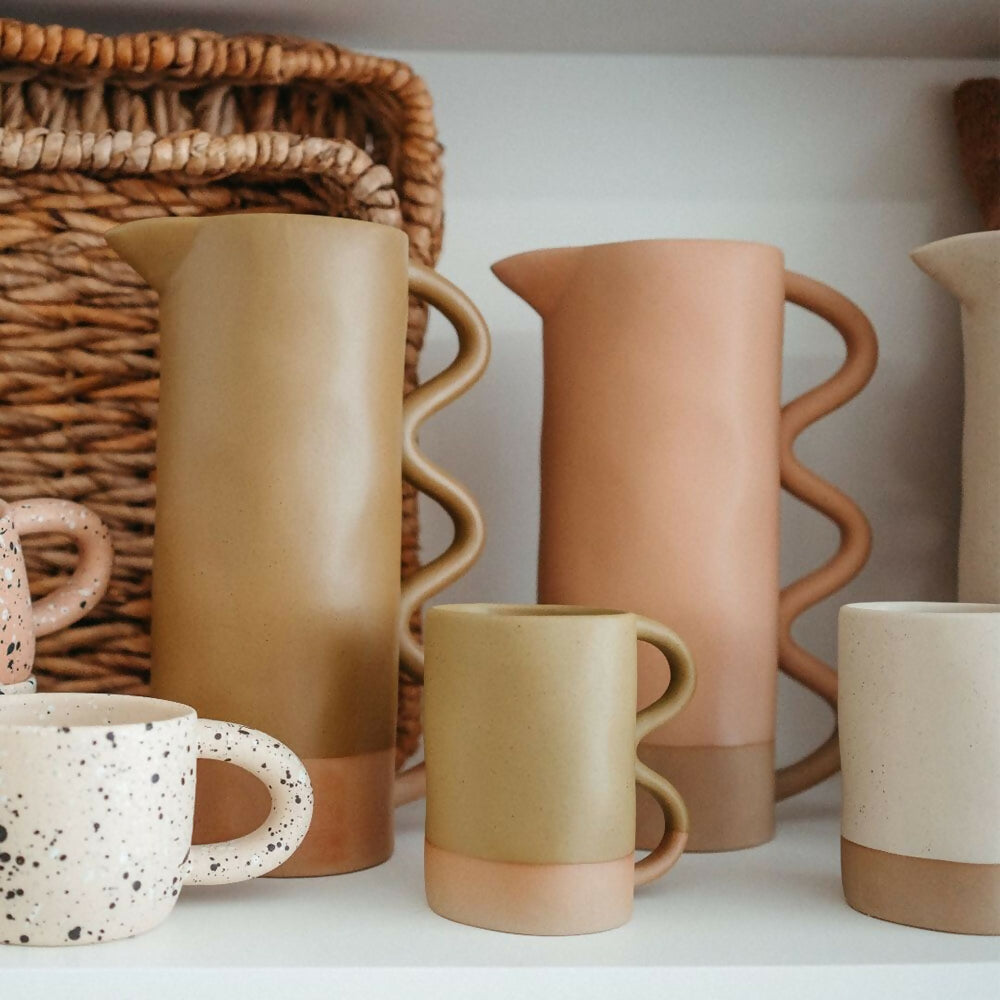Wavy Sierra Pitcher
