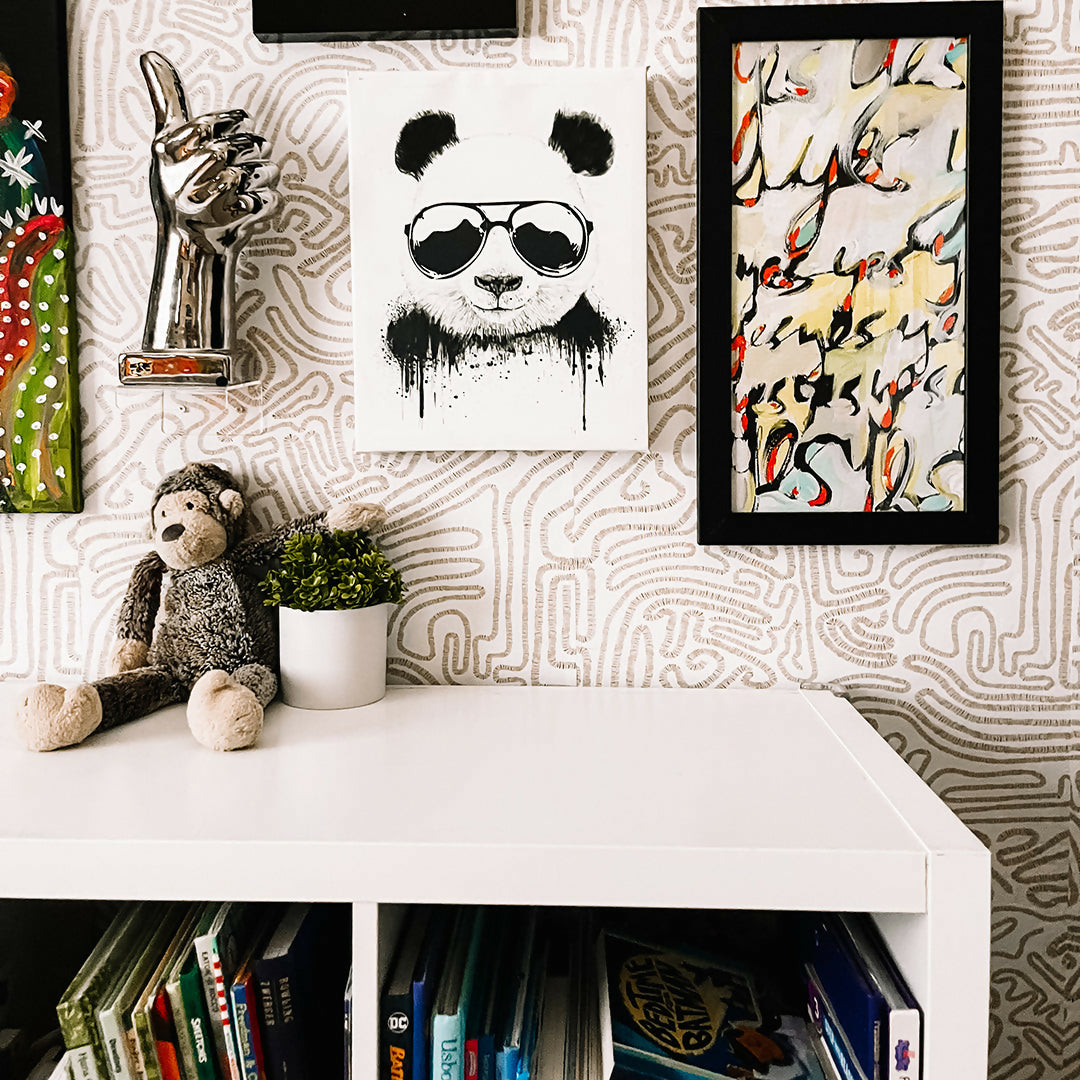 Sketch Peel and Stick Wallpaper