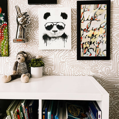 Sketch Peel and Stick Wallpaper