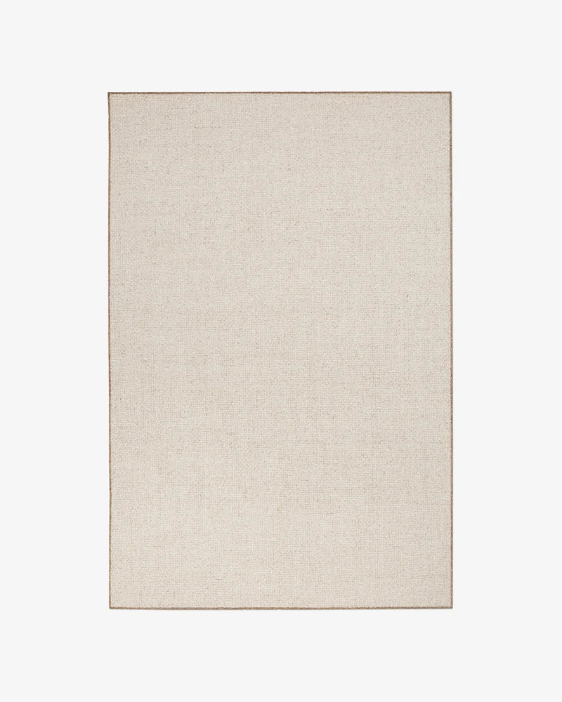 Zero Basket Sand Mix wool rug by Nordic Knots